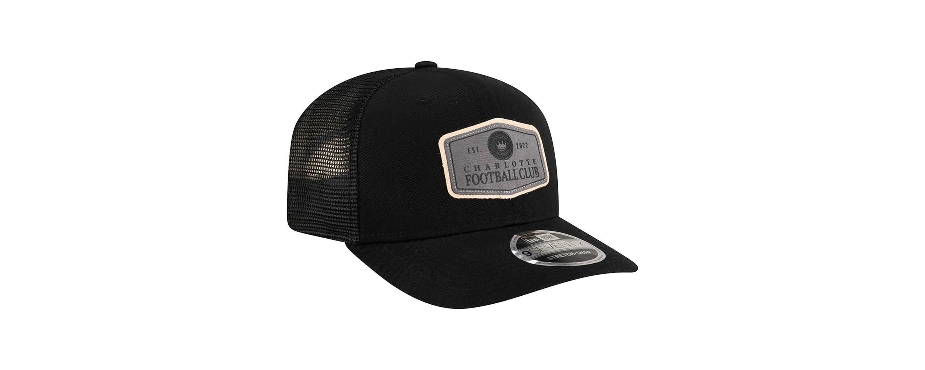MLS Charlotte FC Labeled 9SEVENTY Trucker Stretch-Snap Adjustable Hat