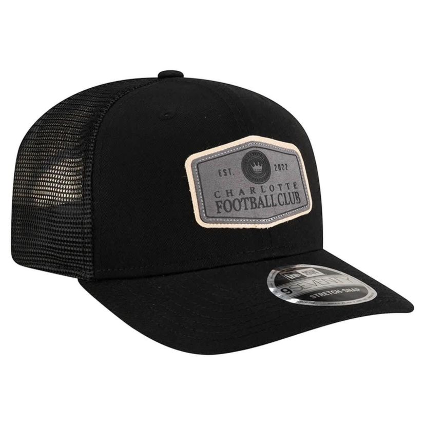 MLS Charlotte FC Labeled 9SEVENTY Trucker Stretch-Snap Adjustable Hat