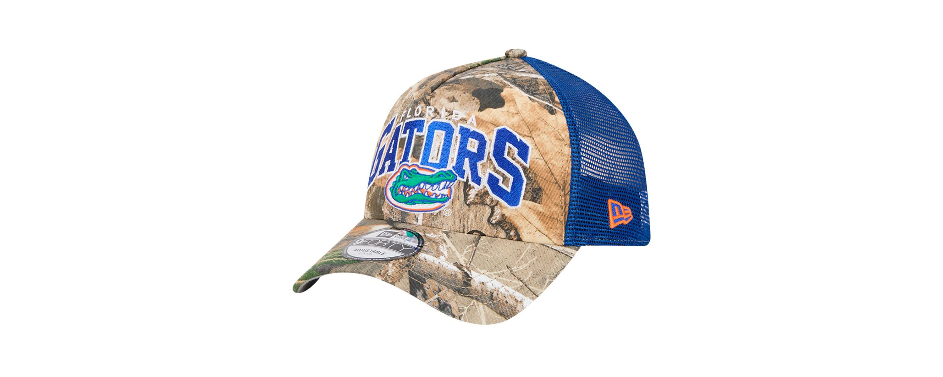 NCAA Camo/Royal Florida Gators 9FORTY A-Frame Adjustable Hat