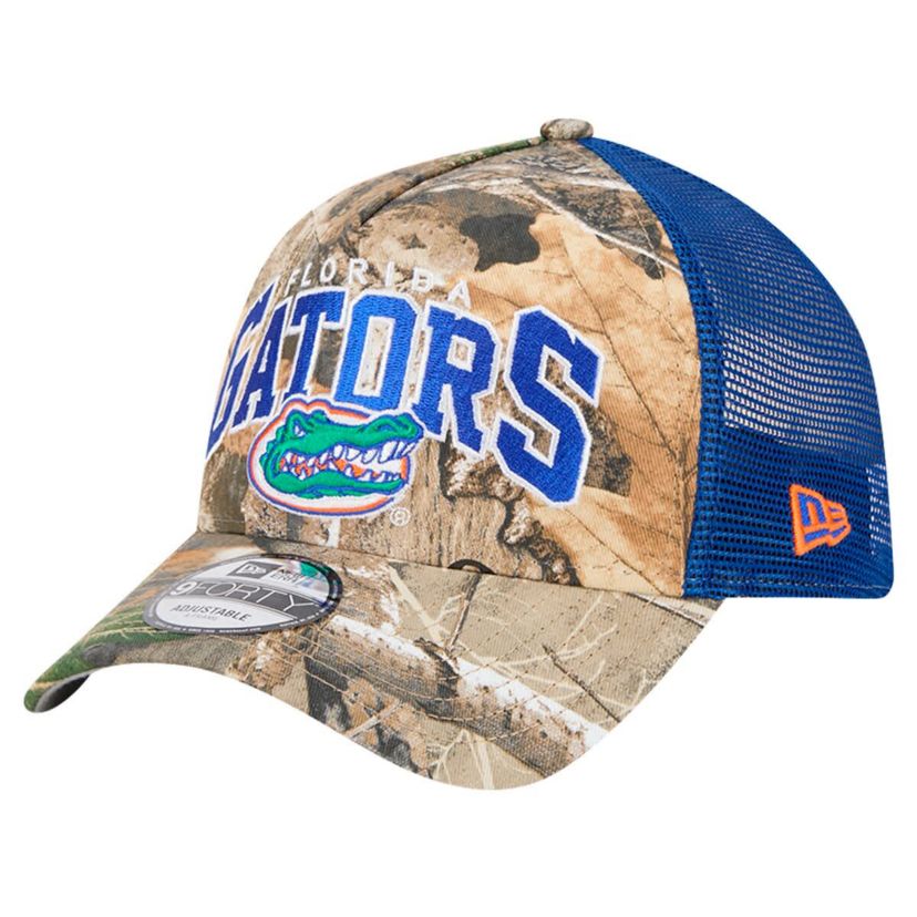 NCAA Camo/Royal Florida Gators 9FORTY A-Frame Adjustable Hat