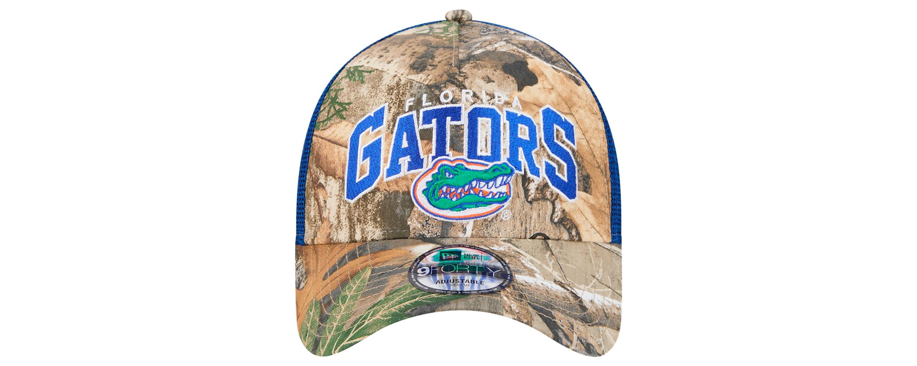 NCAA Camo/Royal Florida Gators 9FORTY A-Frame Adjustable Hat