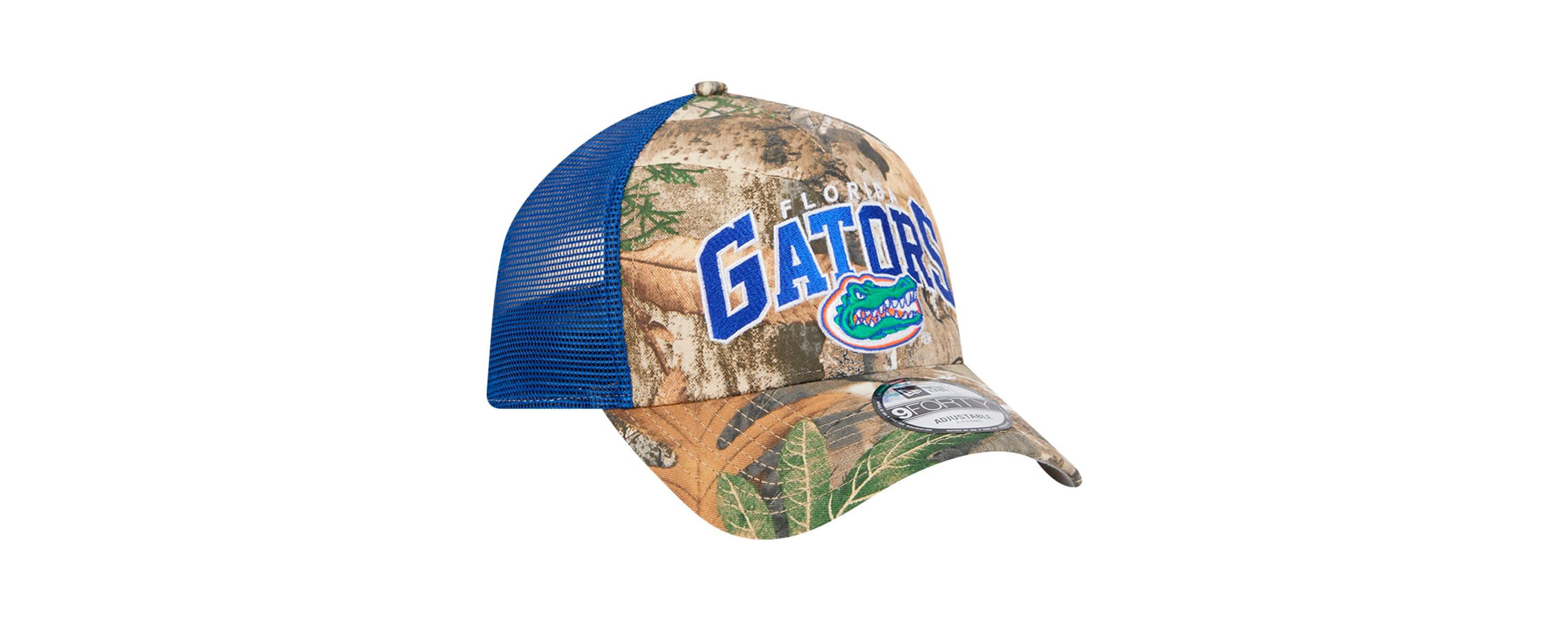 NCAA Camo/Royal Florida Gators 9FORTY A-Frame Adjustable Hat