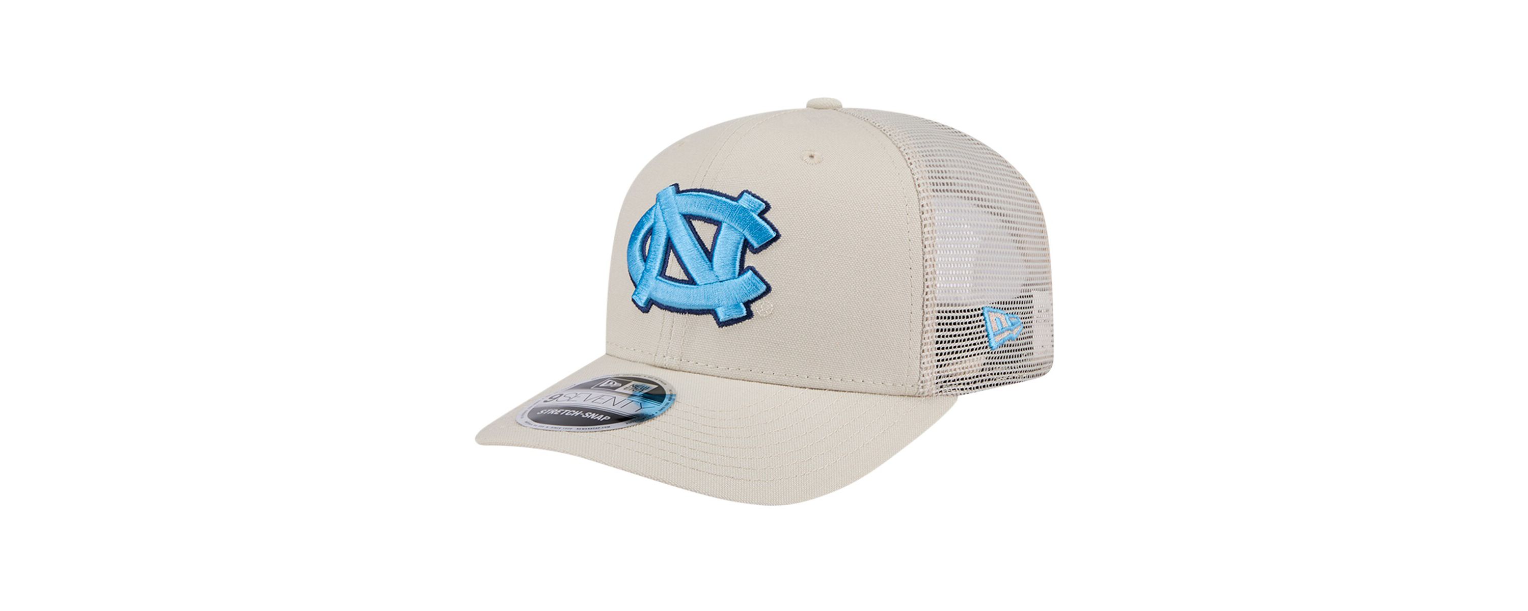 NCAA North Carolina Tar Heels Canvas 9SEVENTY Stretch-Snap Adjustable Hat