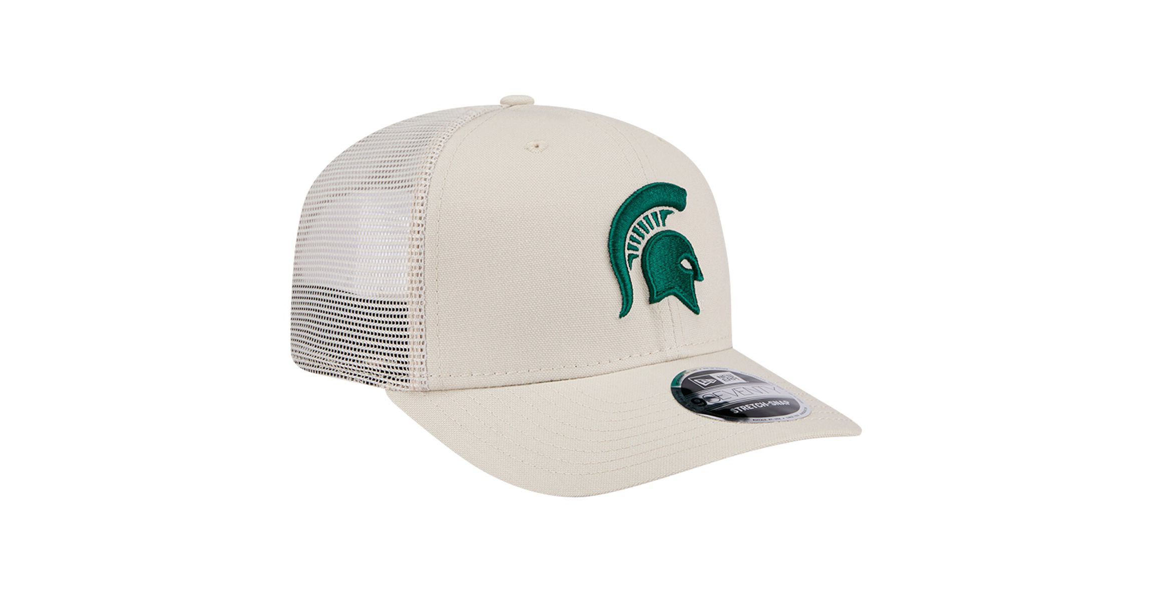 NCAA Michigan State Spartans Canvas 9SEVENTY Stretch-Snap Adjustable Hat