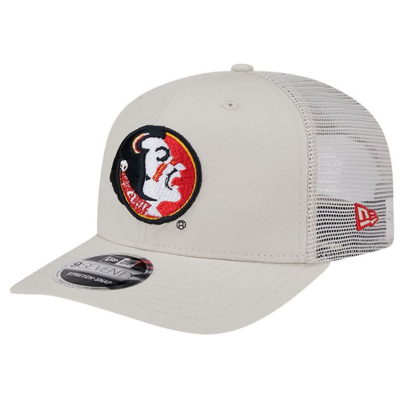 NCAA Florida State Seminoles Canvas 9SEVENTY Stretch-Snap Adjustable Hat