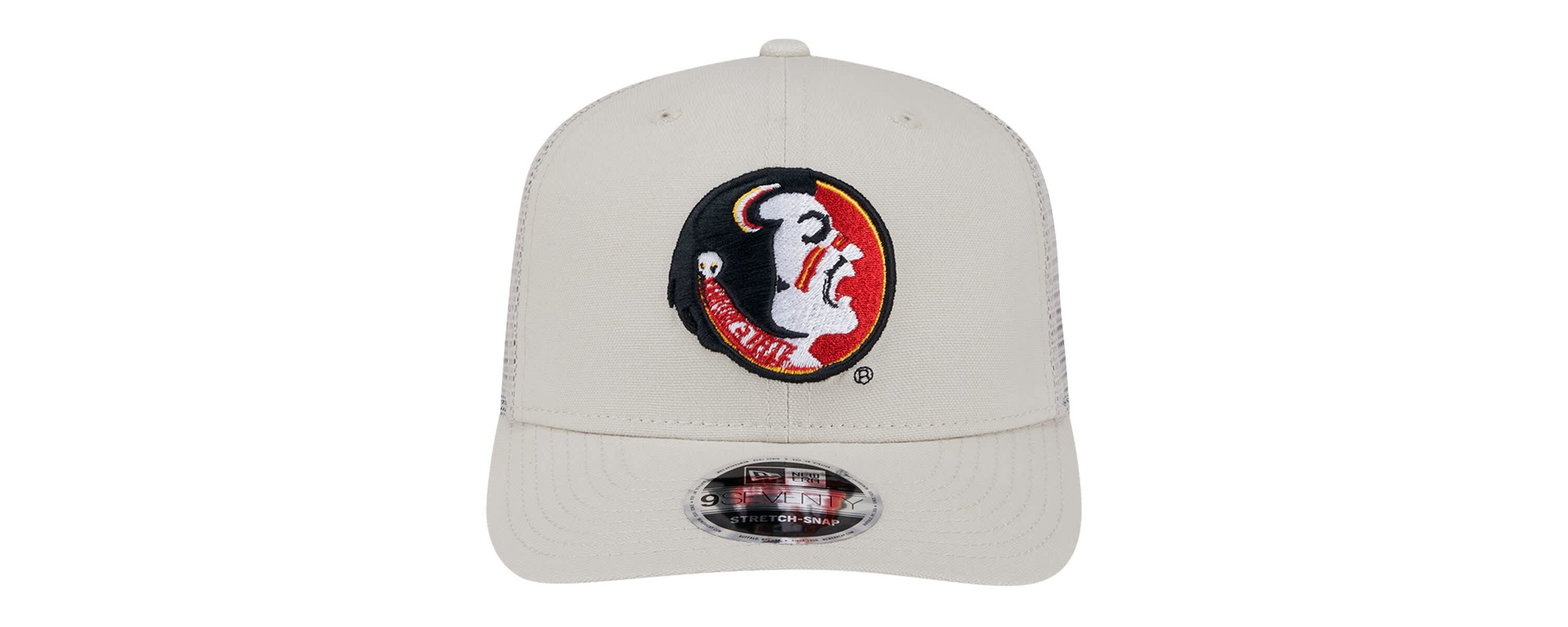 NCAA Florida State Seminoles Canvas 9SEVENTY Stretch-Snap Adjustable Hat