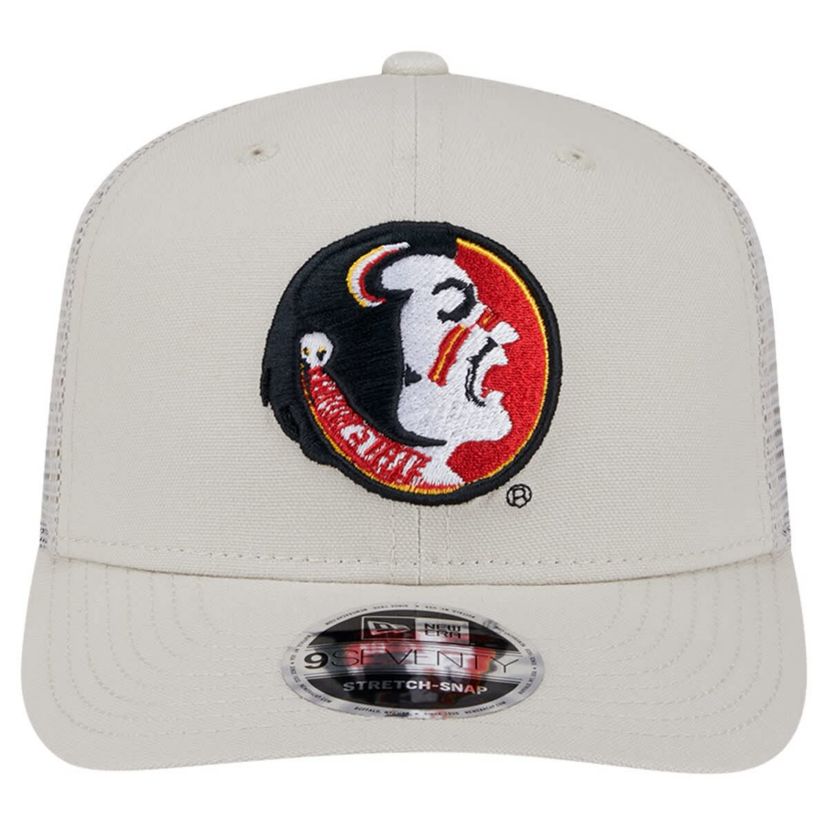 NCAA Florida State Seminoles Canvas 9SEVENTY Stretch-Snap Adjustable Hat