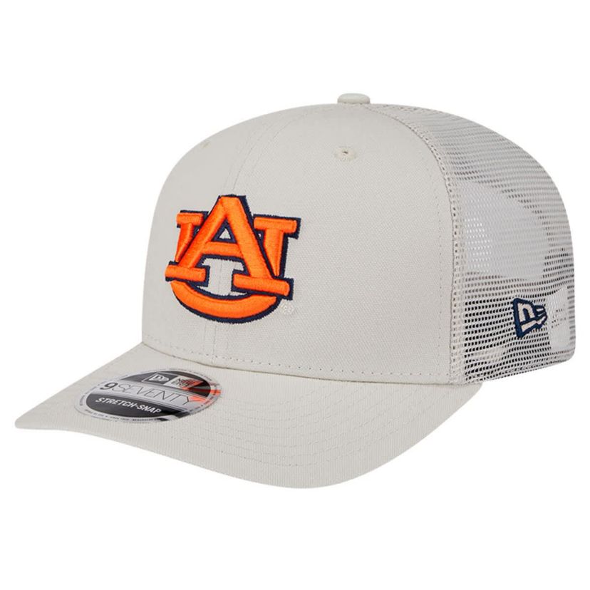 NCAA Auburn Tigers Canvas 9SEVENTY Stretch-Snap Adjustable Hat