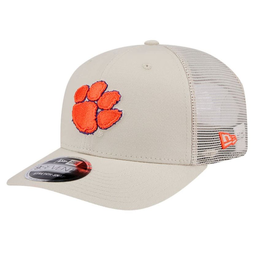 NCAA Clemson Tigers Canvas 9SEVENTY Stretch-Snap Adjustable Hat