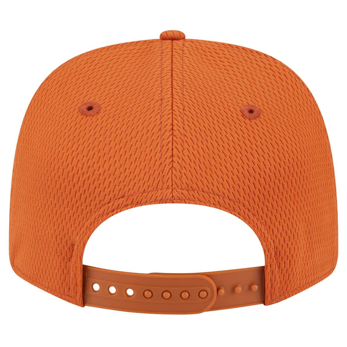 NCAA Burnt Texas Longhorns Patched 9SEVENTY Stretch-Snap Adjustable Hat
