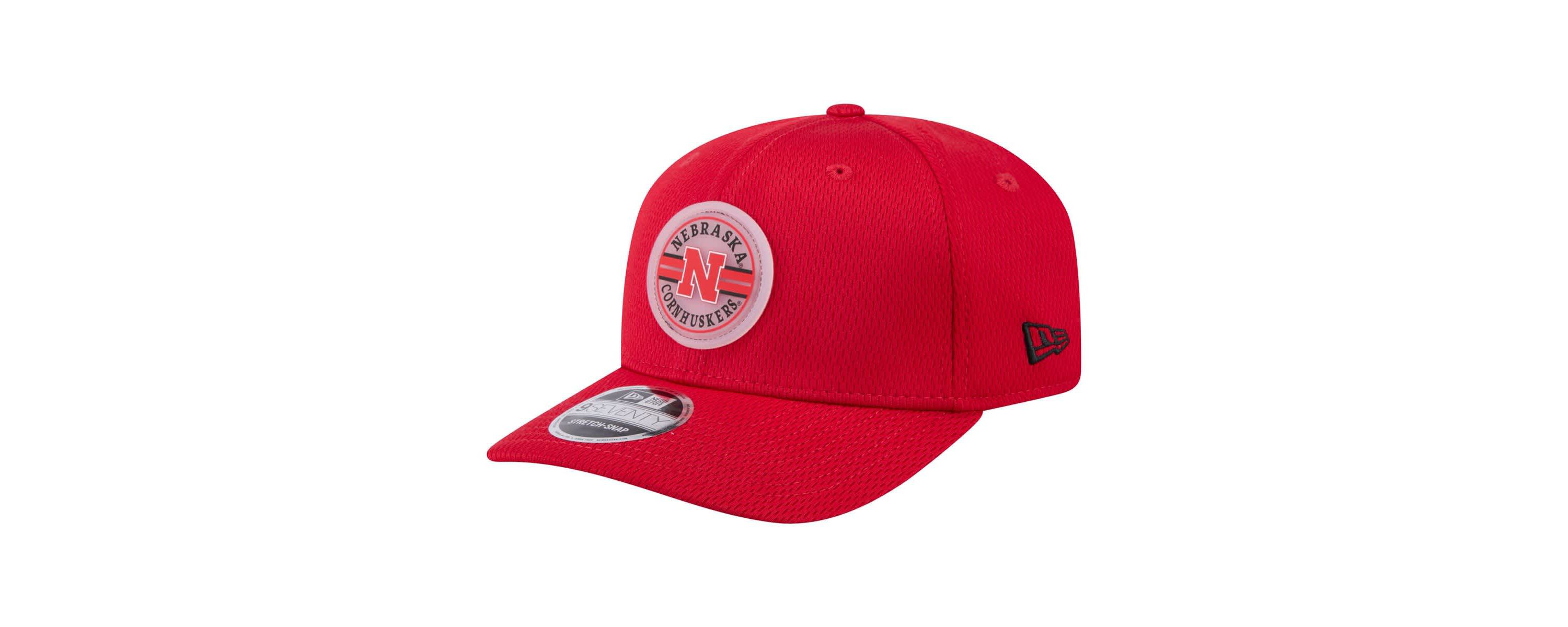 NCAA Nebraska Huskers Patched 9SEVENTY Stretch-Snap Adjustable Hat