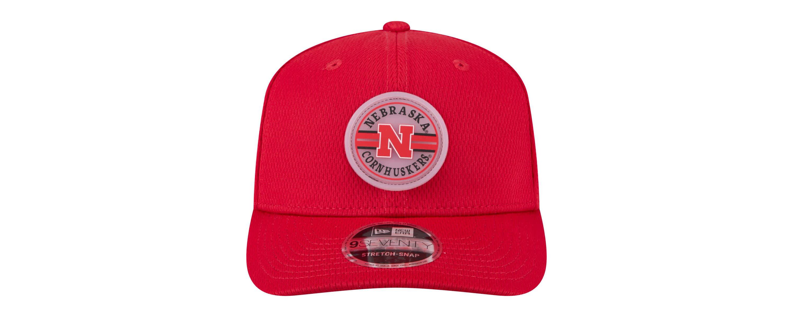 NCAA Nebraska Huskers Patched 9SEVENTY Stretch-Snap Adjustable Hat
