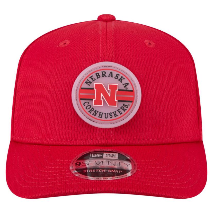 NCAA Nebraska Huskers Patched 9SEVENTY Stretch-Snap Adjustable Hat