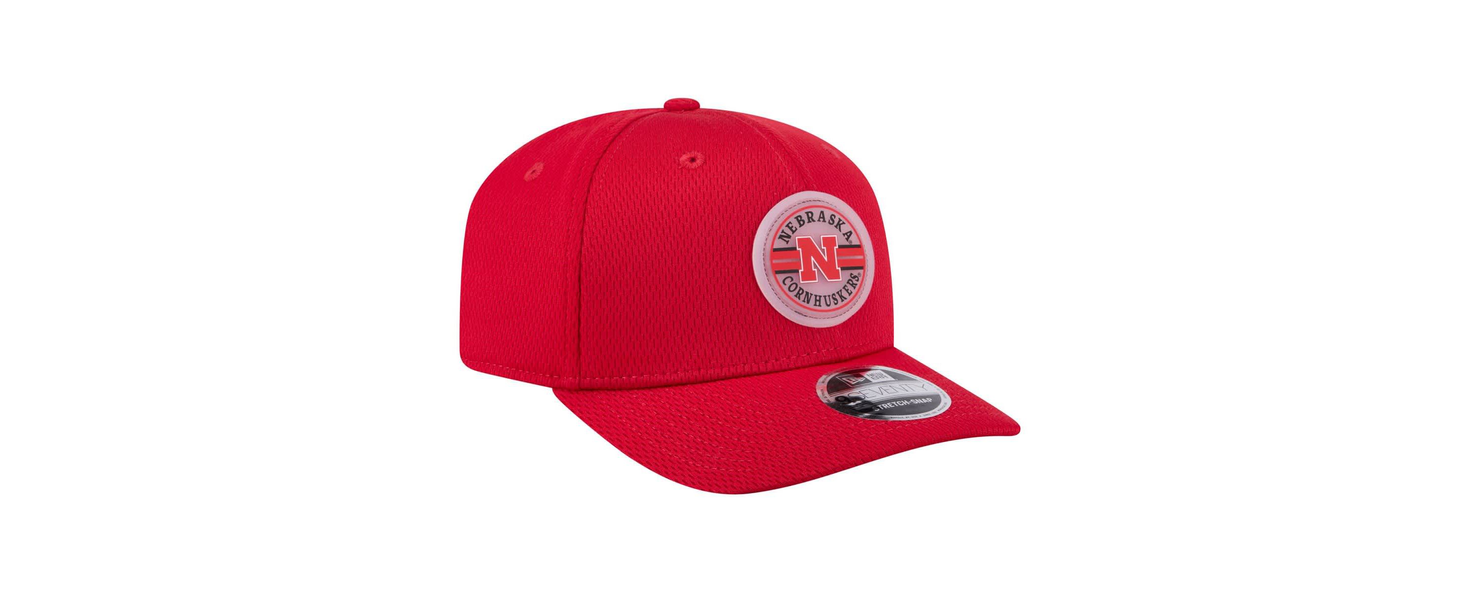 NCAA Nebraska Huskers Patched 9SEVENTY Stretch-Snap Adjustable Hat