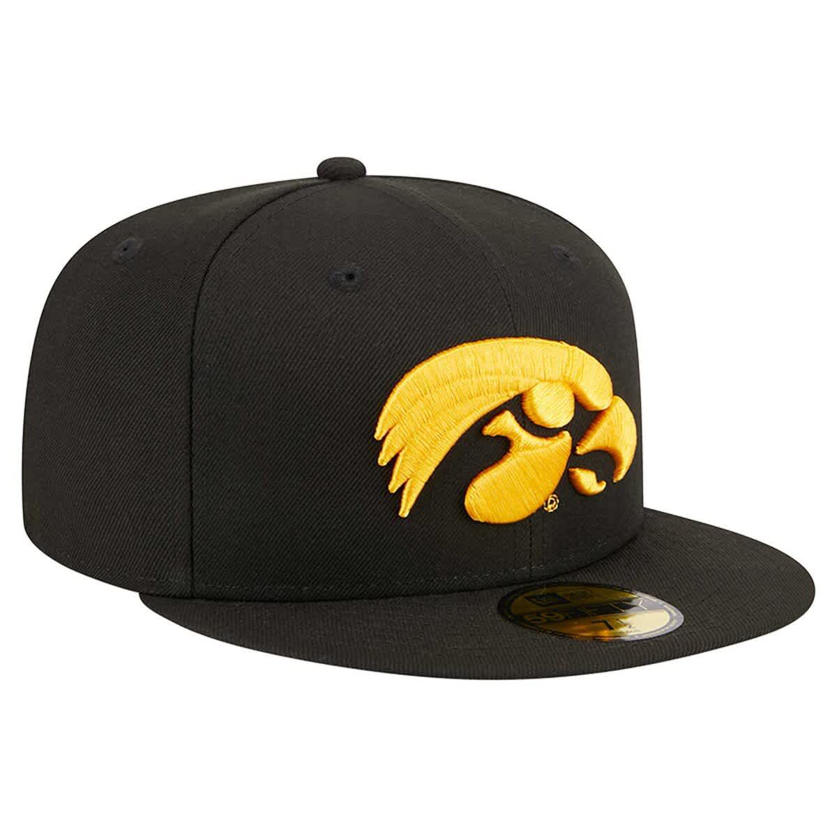 Bonnet Iowa Hawkeyes NCAA – Noir – Homme – Sous Licence Officielle