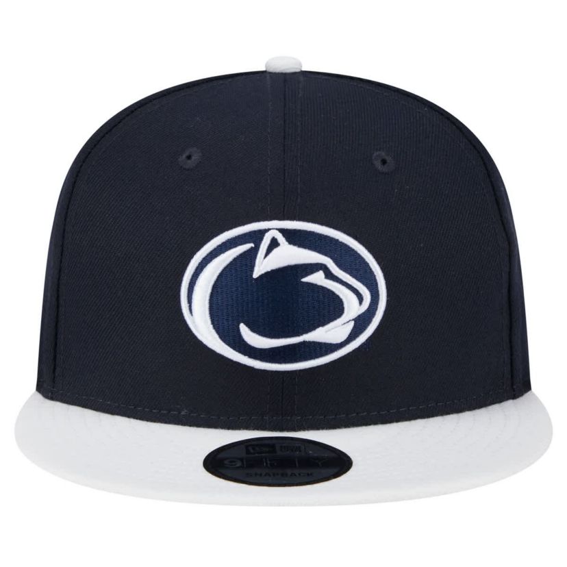 NCAA Navy/White Penn State Nittany Lions Two-Tone 9FIFTY Snapback Hat