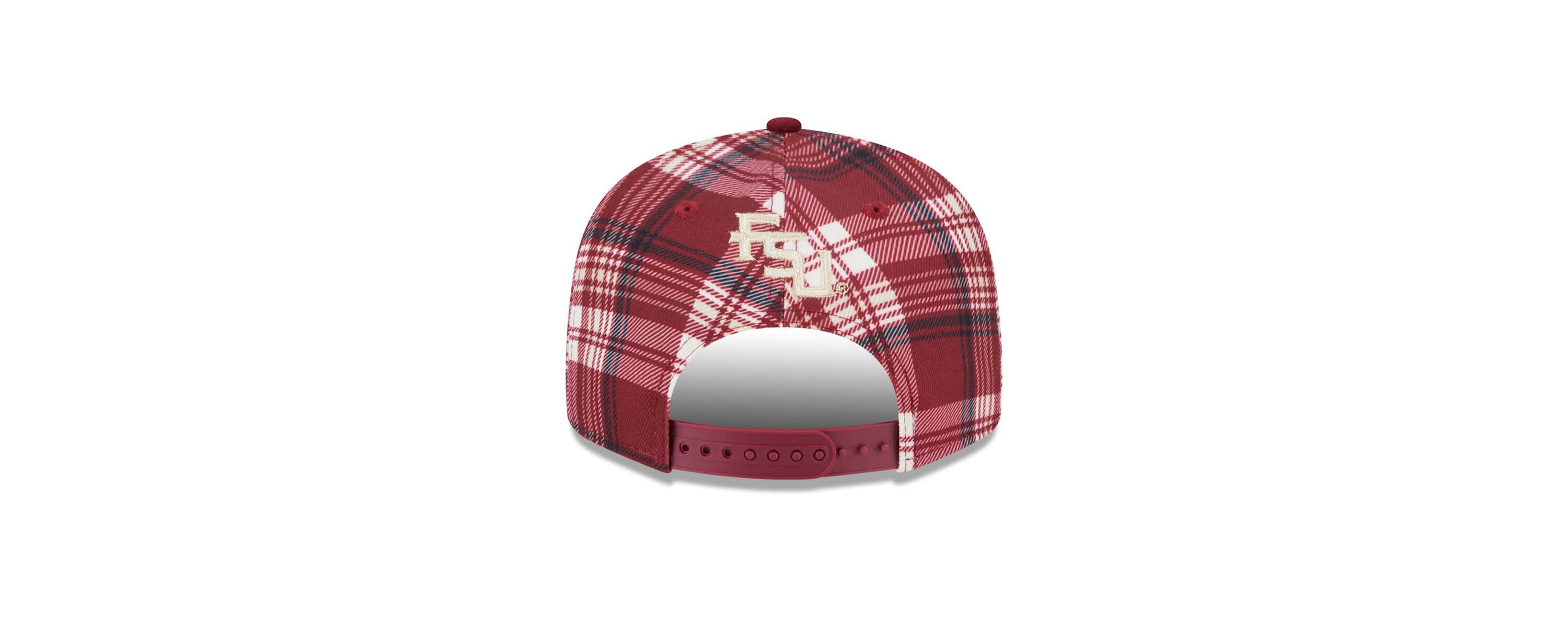 NCAA Florida State Seminoles Plaid 9FIFTY Snapback Hat