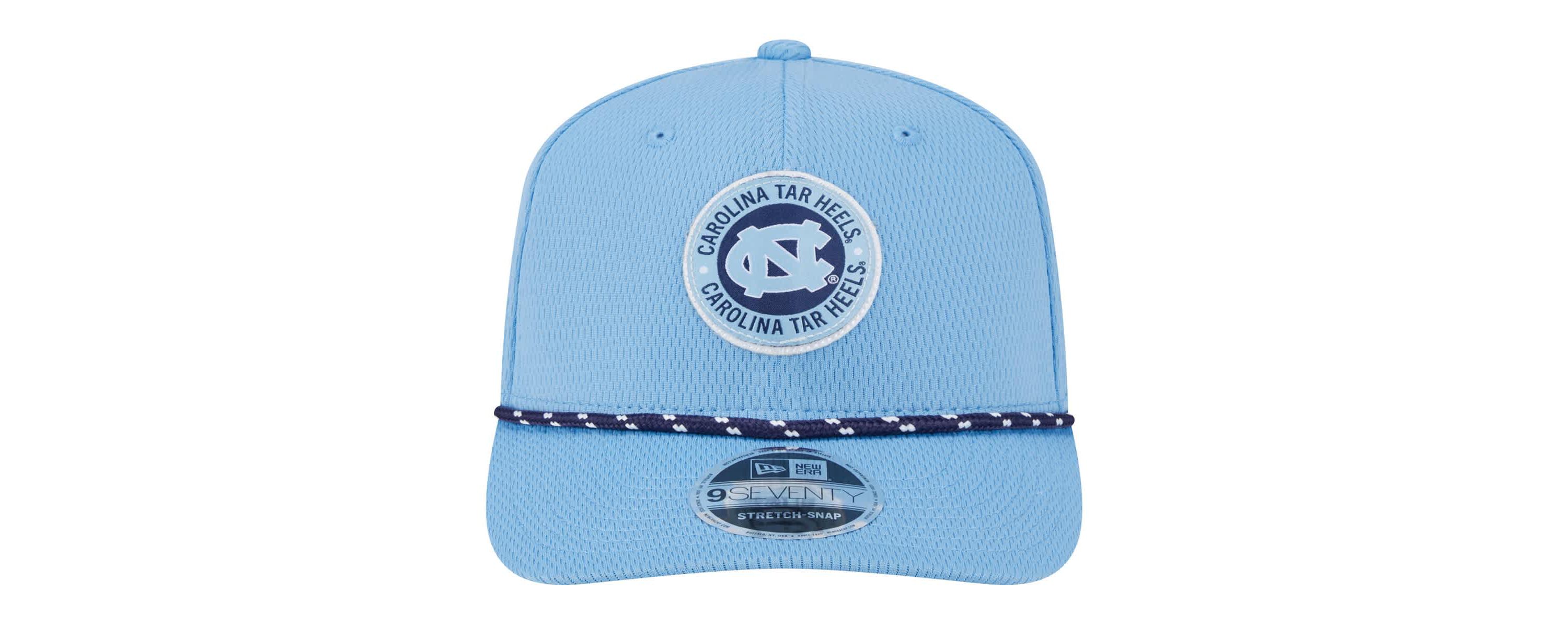 NCAA Carolina North Carolina Tar Heels COOLERA 9SEVENTY Rope Stretch-Snap Hat