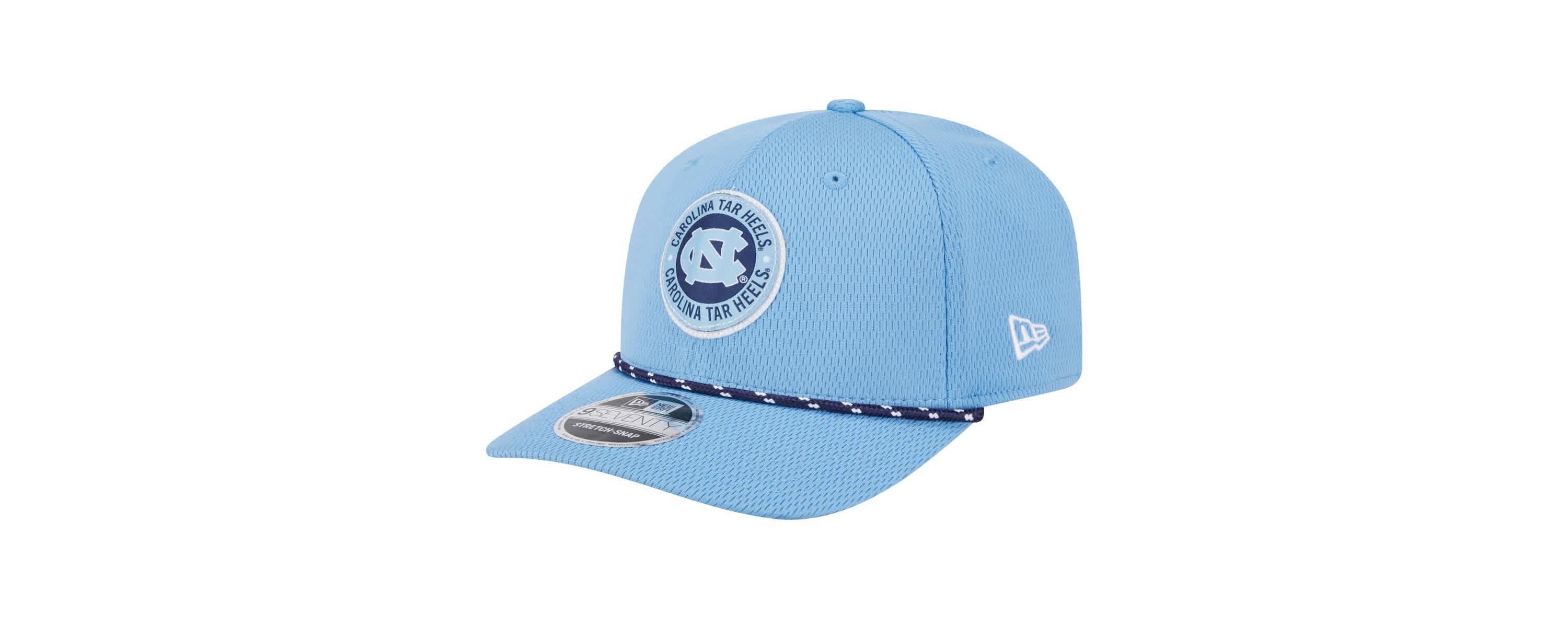 NCAA Carolina North Carolina Tar Heels COOLERA 9SEVENTY Rope Stretch-Snap Hat