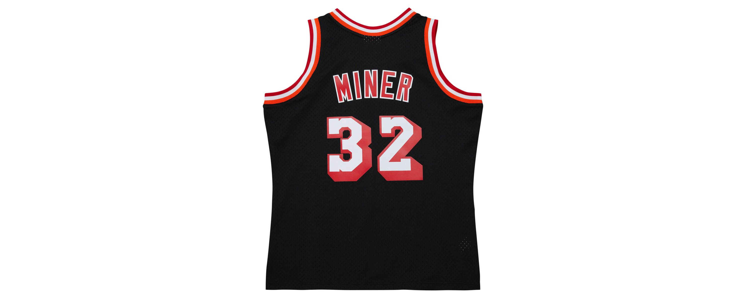NBA Harold Miner Miami Heat 1992/93 Hardwood Classics Swingman Throwback Jersey