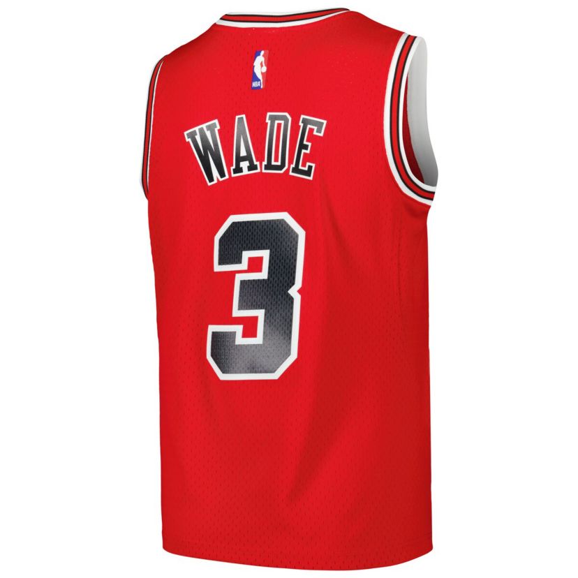 NBA Dwyane Wade Chicago Bulls 2016/17 Hardwood Classics Swingman Jersey
