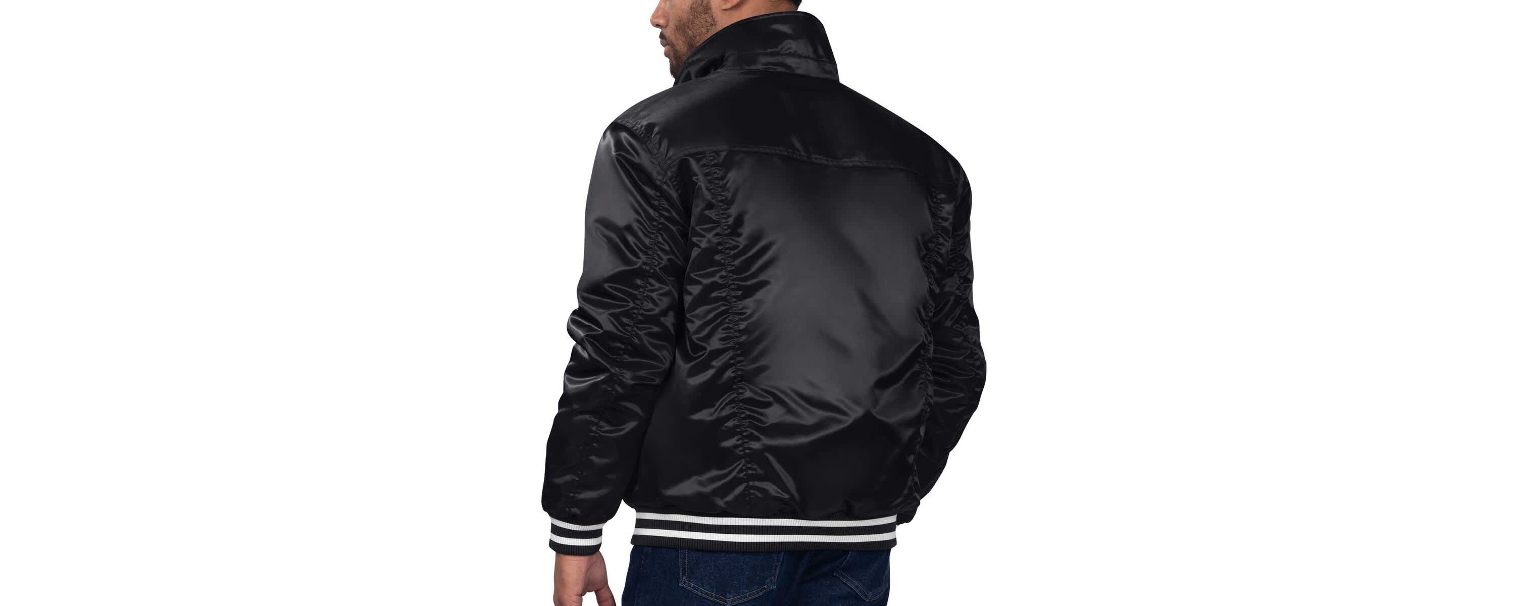 NBA x Levis Phoenix Suns Label Trucker Satin Full-Snap Jacket