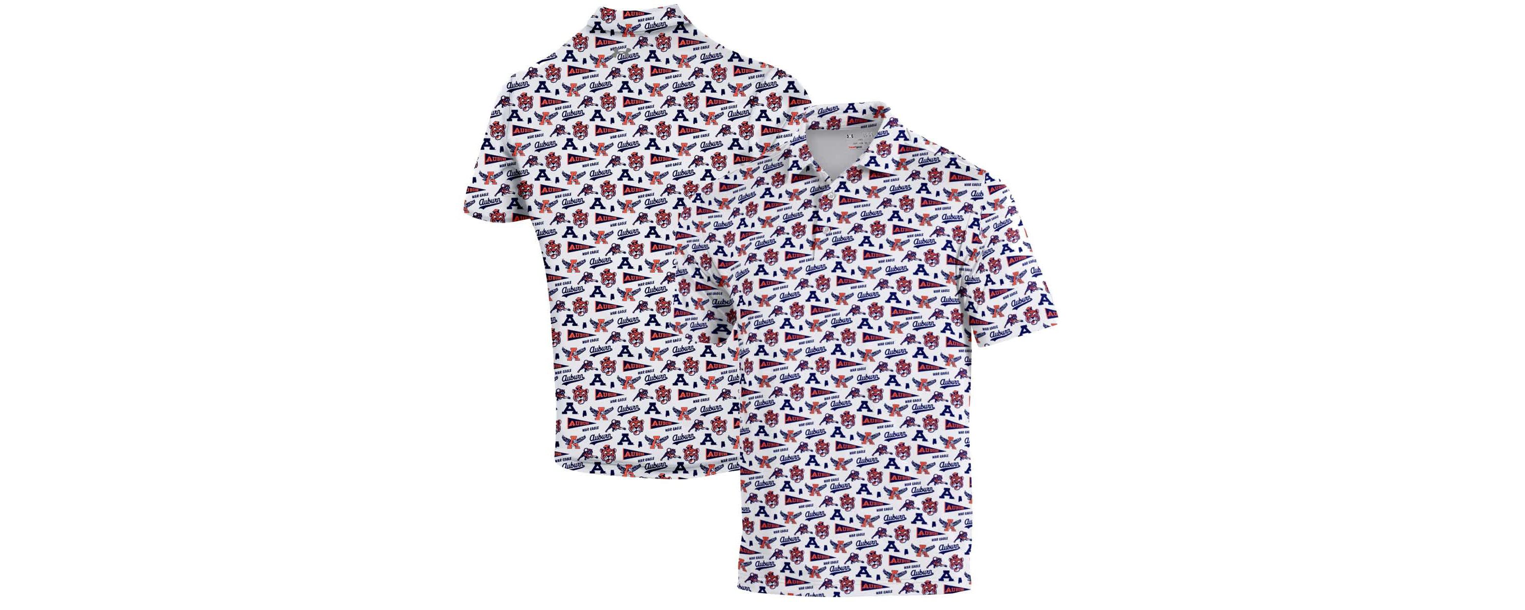 NCAA Under Armour Auburn Tigers Gameday Performance Polo