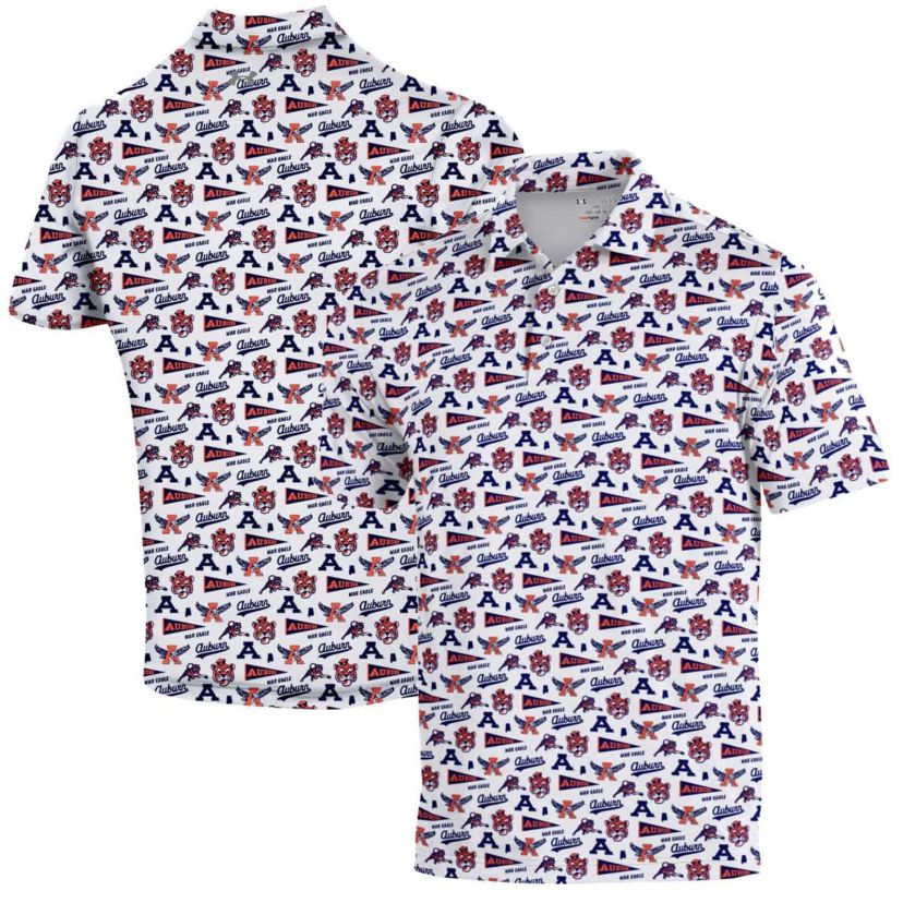 NCAA Under Armour Auburn Tigers Gameday Performance Polo