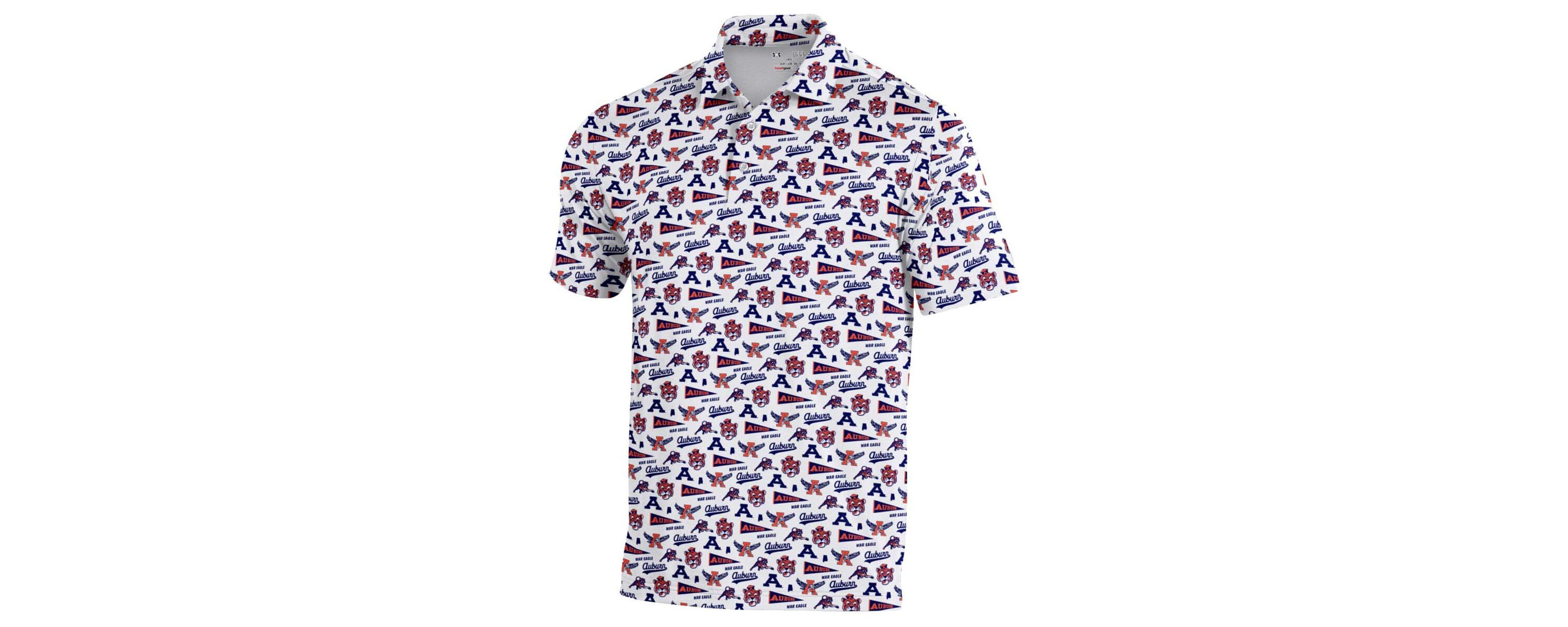 NCAA Under Armour Auburn Tigers Gameday Performance Polo