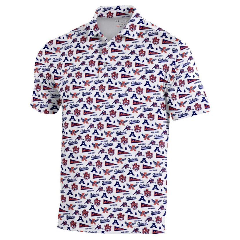 NCAA Under Armour Auburn Tigers Gameday Performance Polo