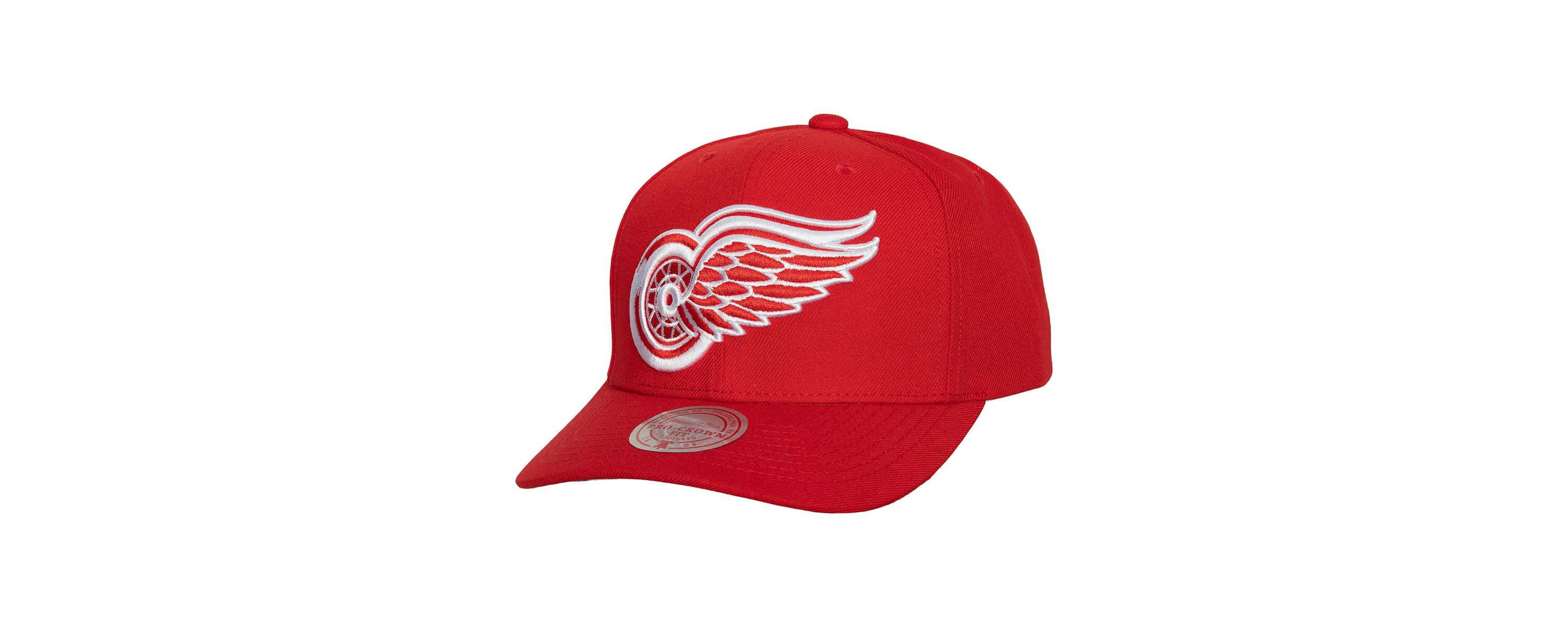 NHL Detroit Wings Team Ground Pro Adjustable Hat