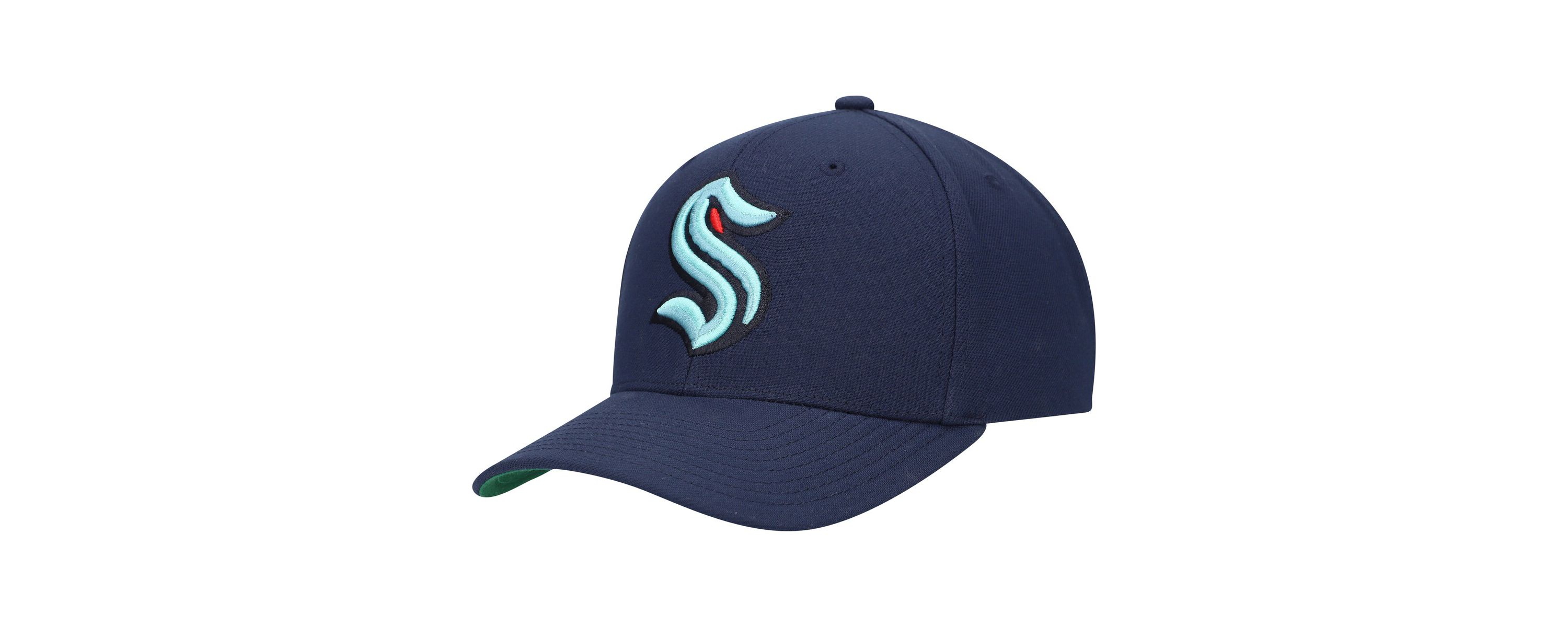 NHL Deep Sea Seattle Kraken Team Ground Pro Adjustable Hat