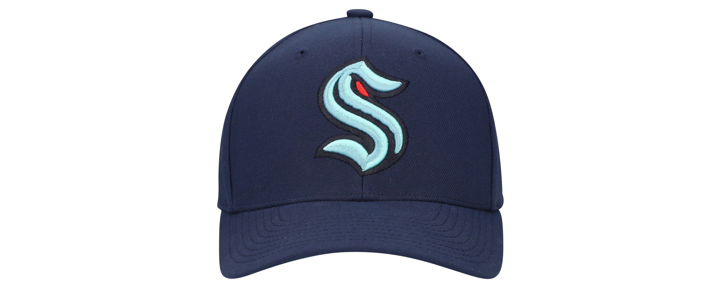 NHL Deep Sea Seattle Kraken Team Ground Pro Adjustable Hat