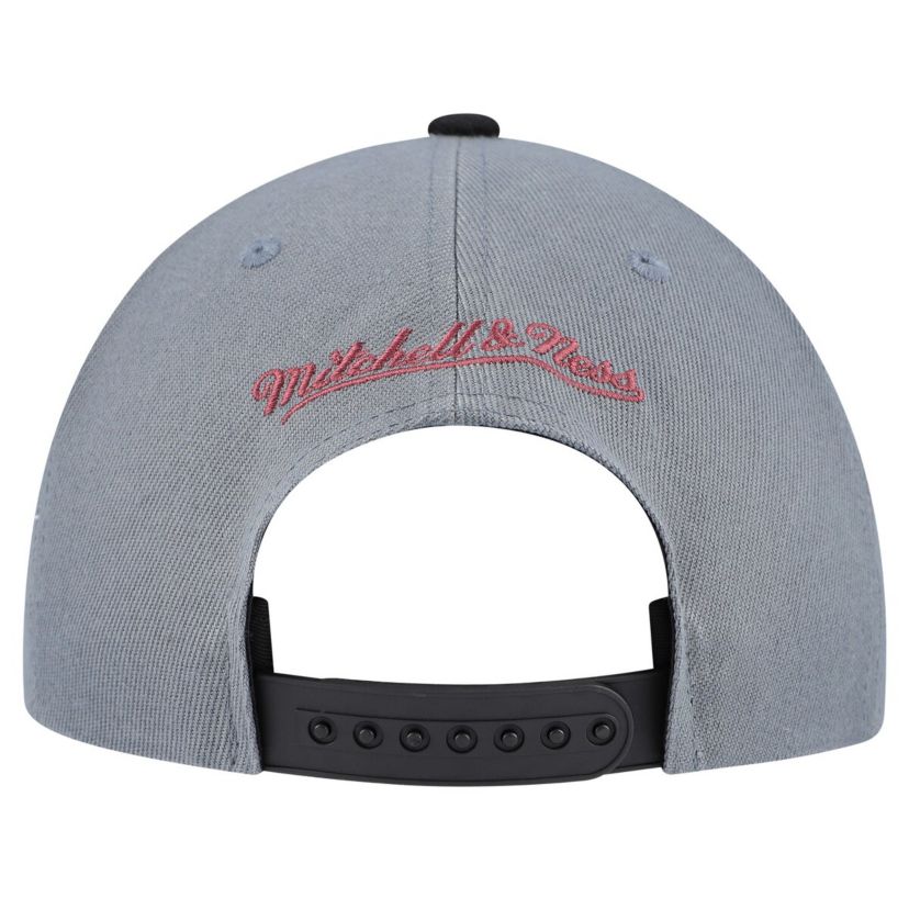 NBA Gray/Black Chicago Bulls Core Snapback Hat