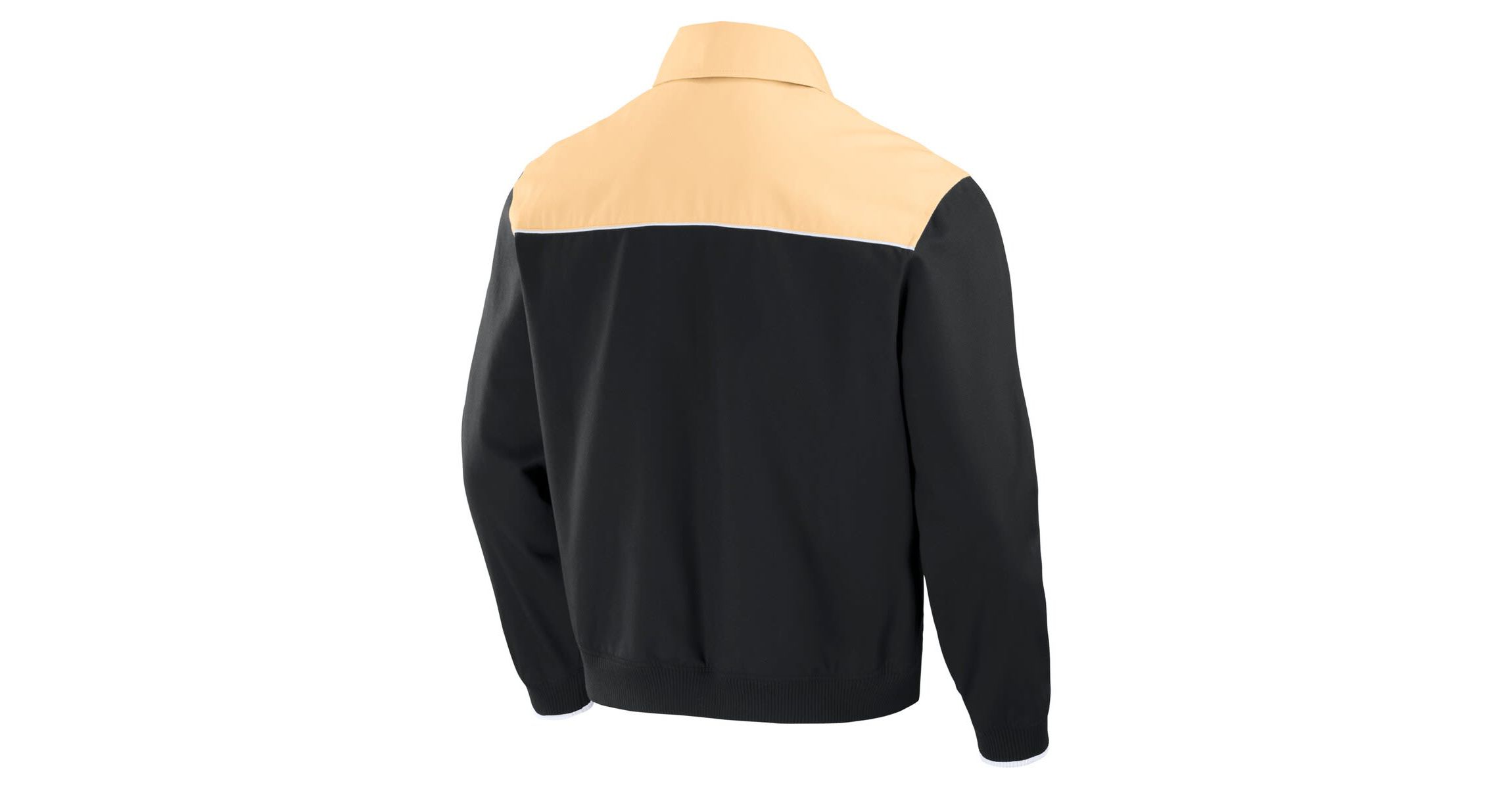 MLB Black/Tan St. Louis Cardinals Canvas Bomber Full-Zip Jacket