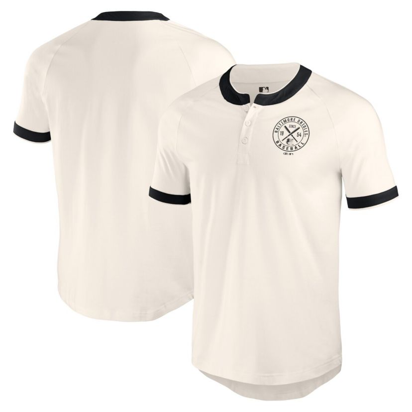 MLB Baltimore Orioles Henley Raglan T-Shirt