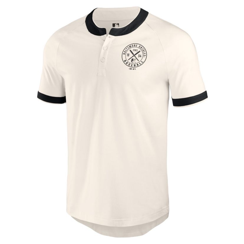 MLB Baltimore Orioles Henley Raglan T-Shirt