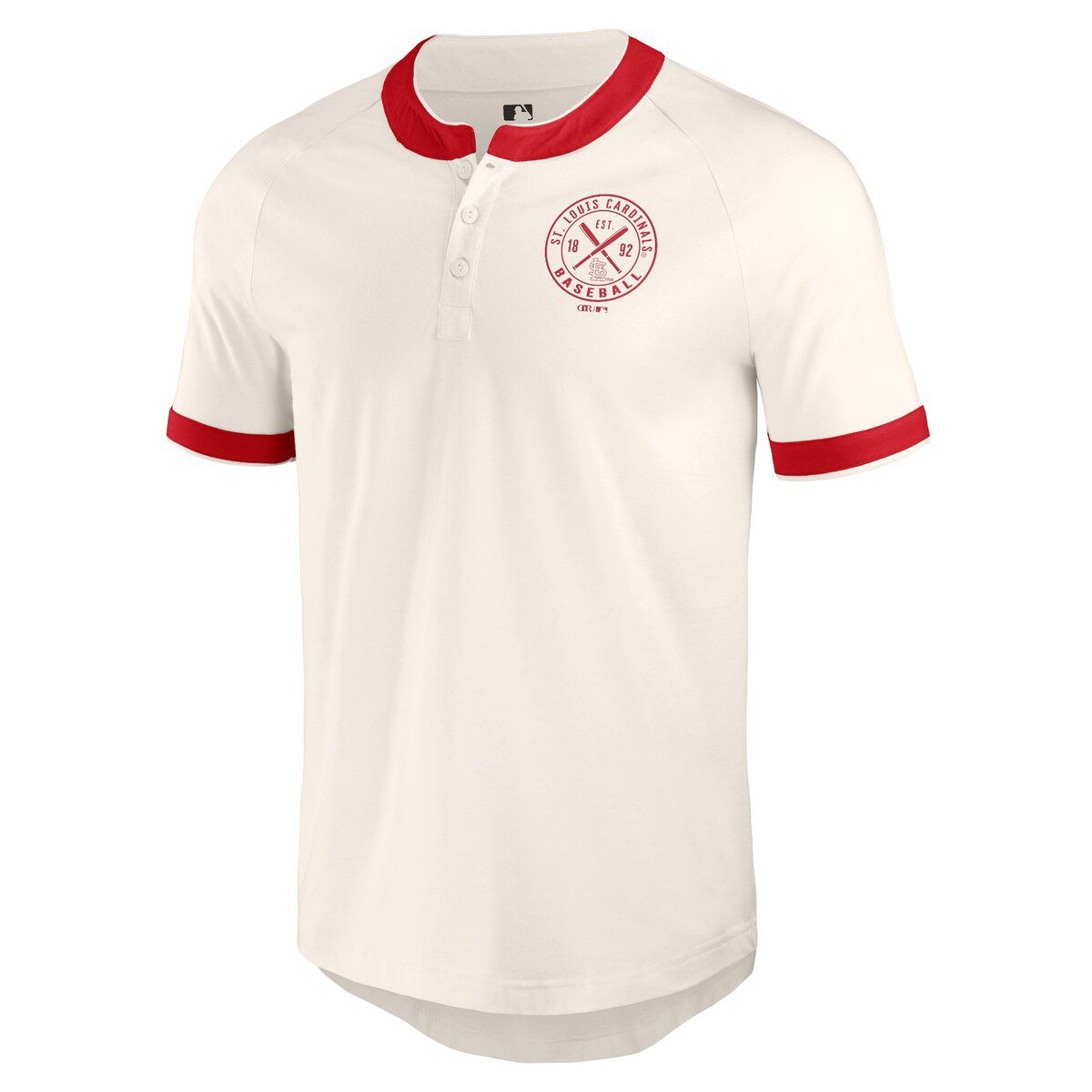 MLB St. Louis Cardinals Henley Raglan T-Shirt