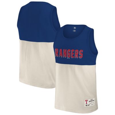 Darius Rucker Collection by Fanatics Men's MLB Texas Rangers Colorblock Tank Top