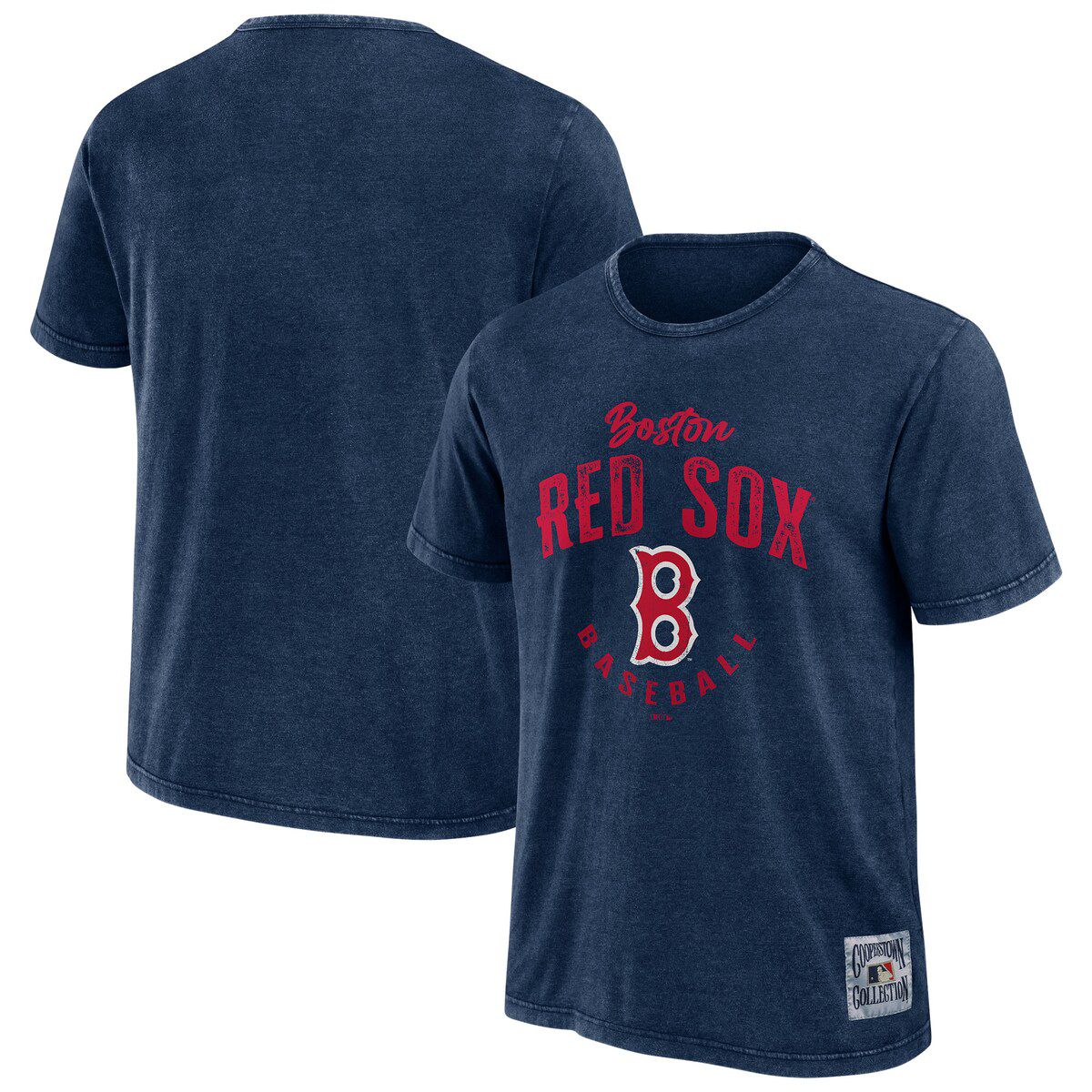 Boston Red Sox MLB Boston Sox Cooperstown Collection Washed T-Shirt
