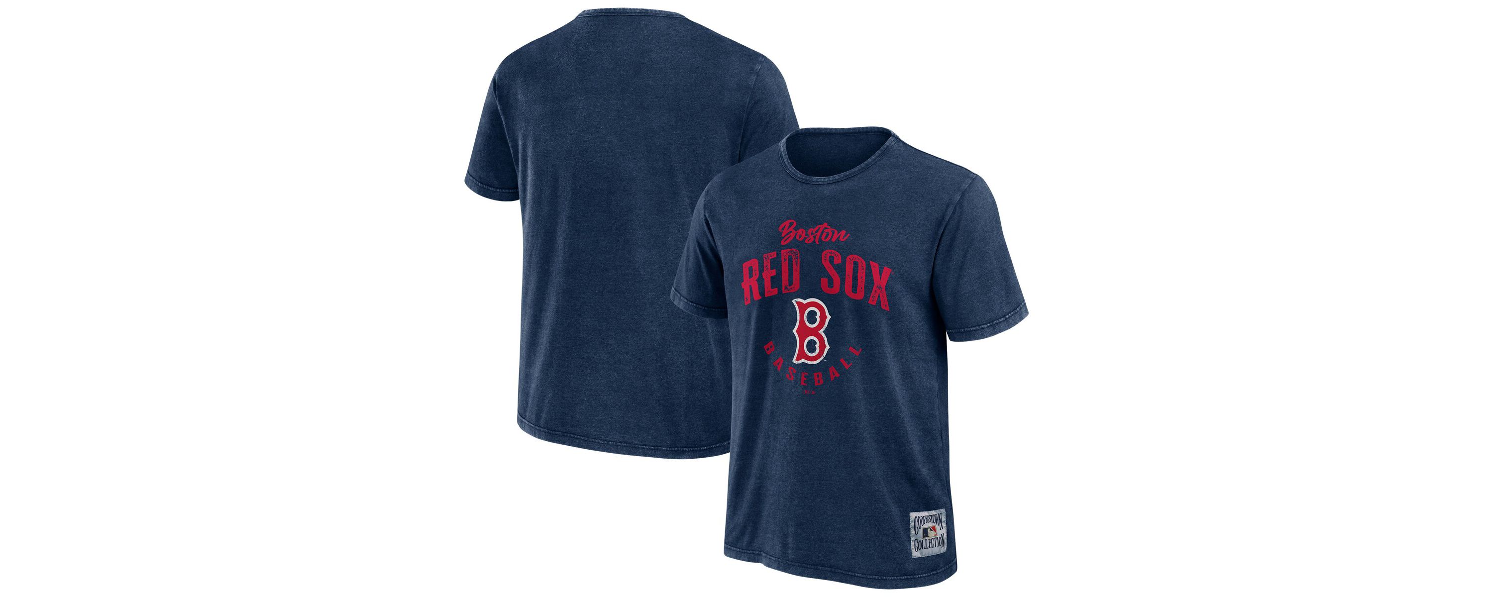 Boston Red Sox MLB Boston Sox Cooperstown Collection Washed T-Shirt