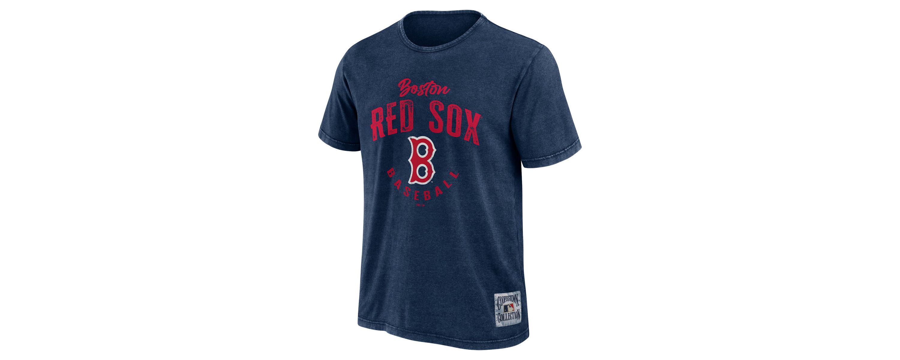 Boston Red Sox MLB Boston Sox Cooperstown Collection Washed T-Shirt