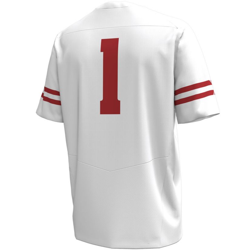 NCAA Under Armour #1 Wisconsin Badgers Replica Football Jersey