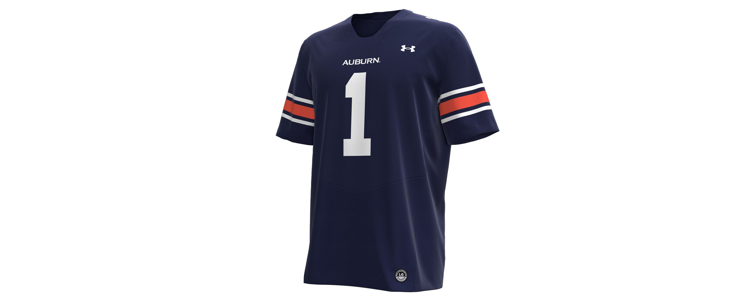 NCAA Under Armour #1 Auburn Tigers Replica Football Jersey