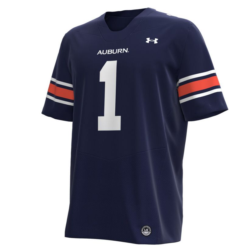 NCAA Under Armour #1 Auburn Tigers Replica Football Jersey