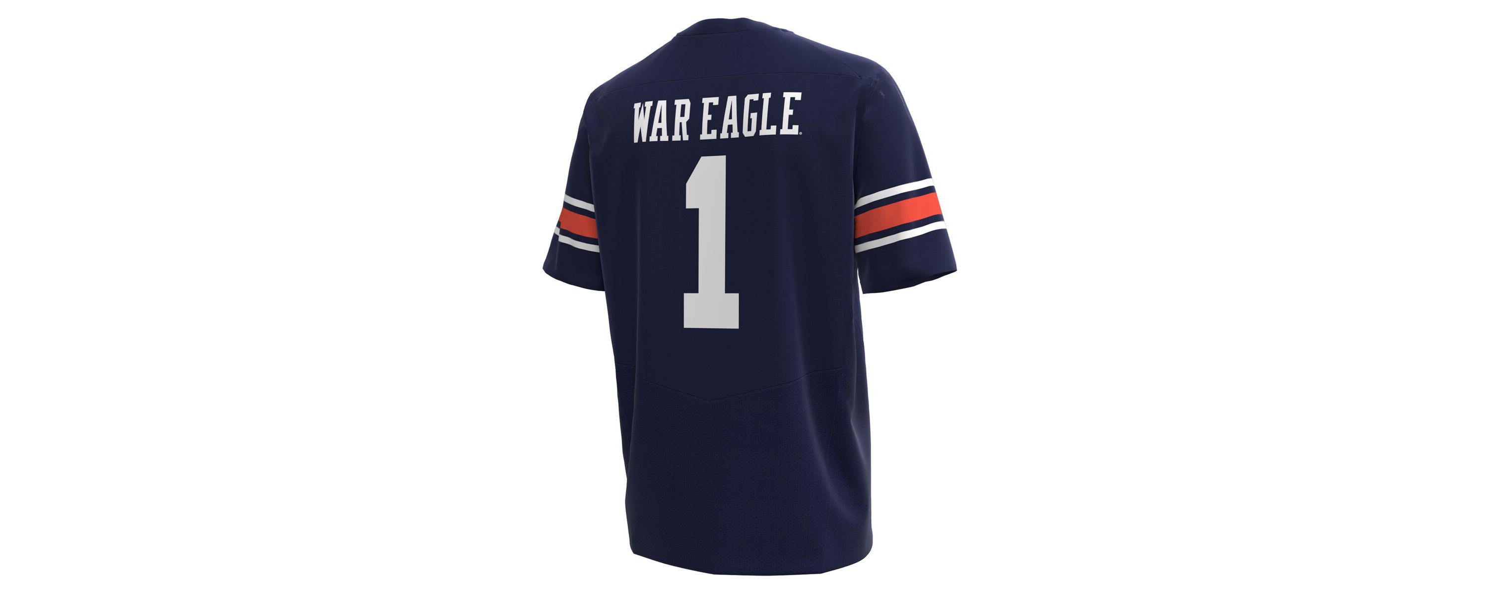 NCAA Under Armour #1 Auburn Tigers Replica Football Jersey