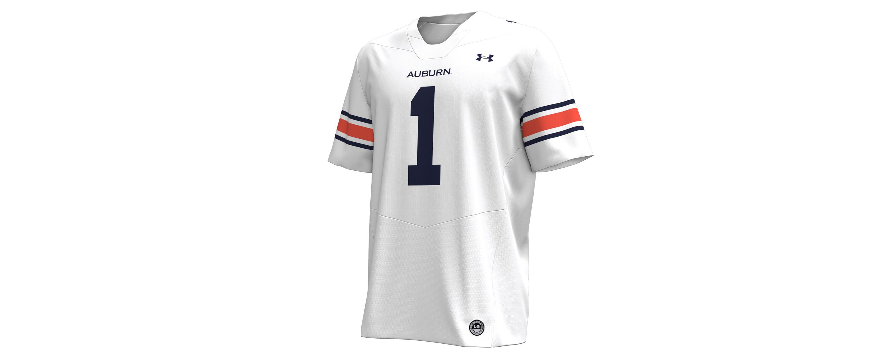 NCAA Under Armour #1 Auburn Tigers Replica Football Jersey