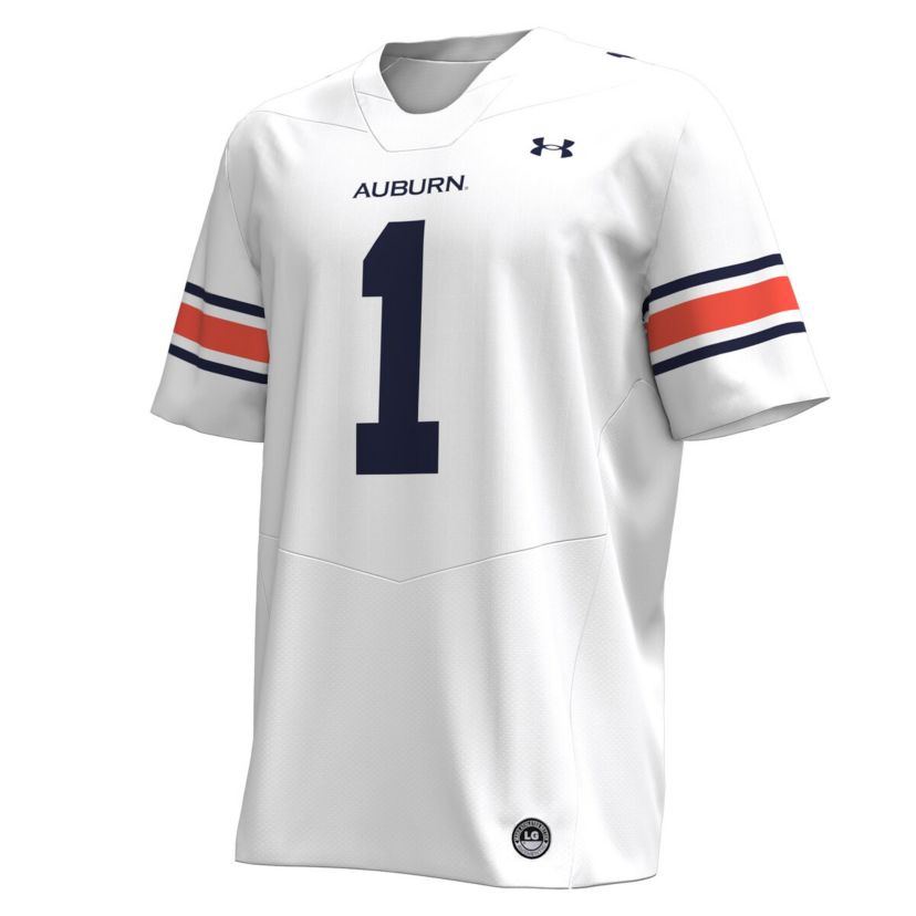 NCAA Under Armour #1 Auburn Tigers Replica Football Jersey