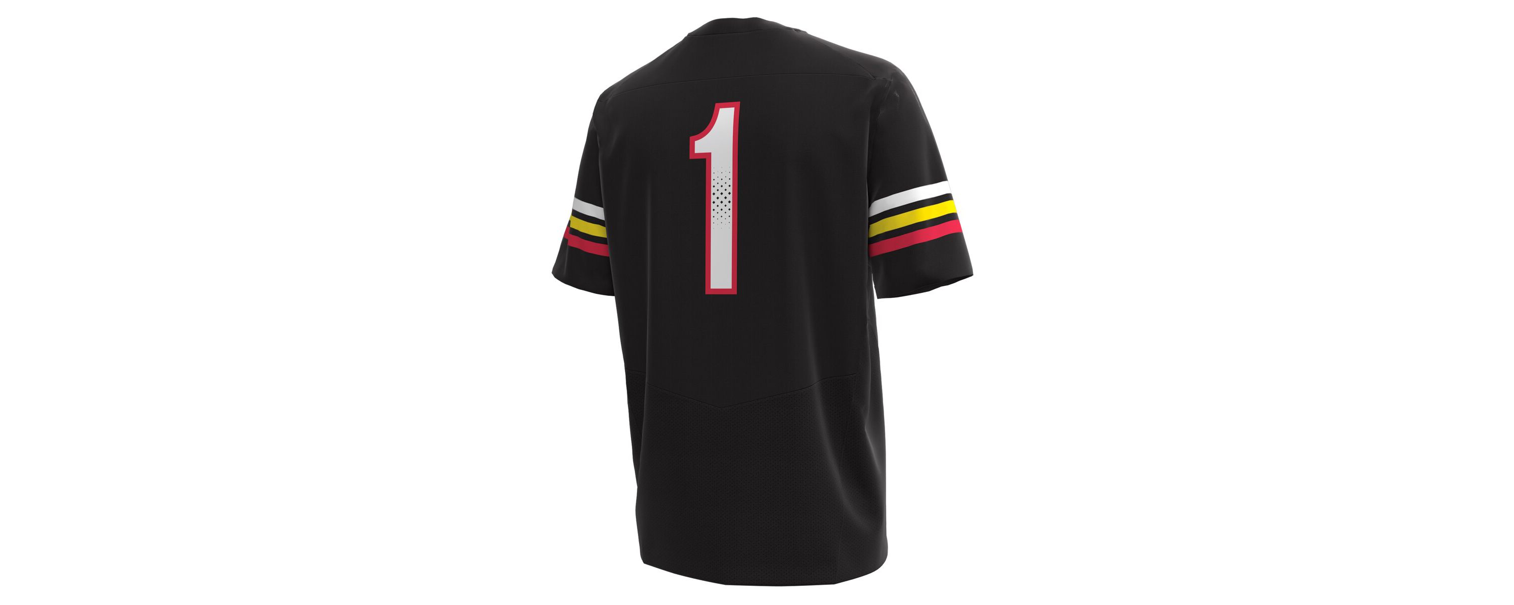 NCAA Under Armour #1 Maryland Terrapins Replica Football Jersey
