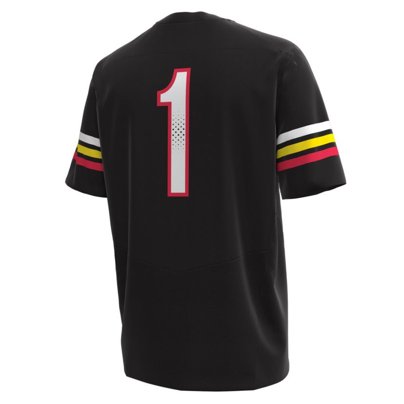 NCAA Under Armour #1 Maryland Terrapins Replica Football Jersey